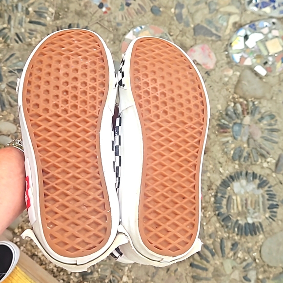 VANS SK8-Hi CAP LX Reissue 'White Checkerboard' - Picture 7 of 11